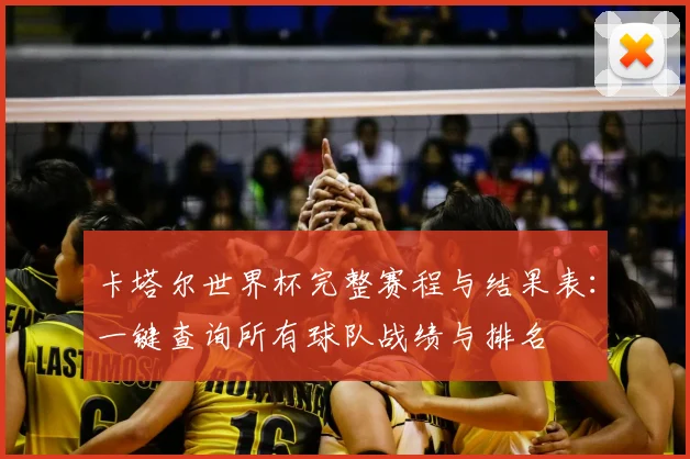 卡塔尔世界杯完整赛程与结果表：一键查询所有球队战绩与排名